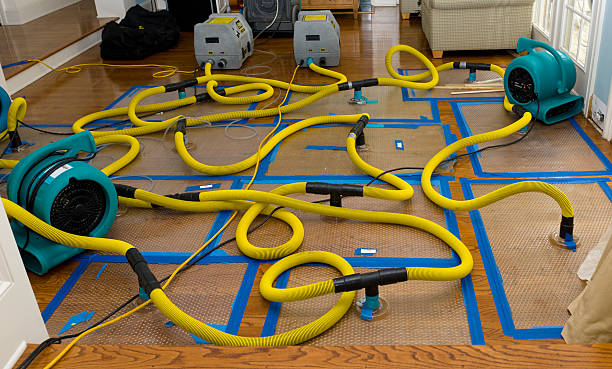 Professional Water Extraction technician working in McConnells, SC
